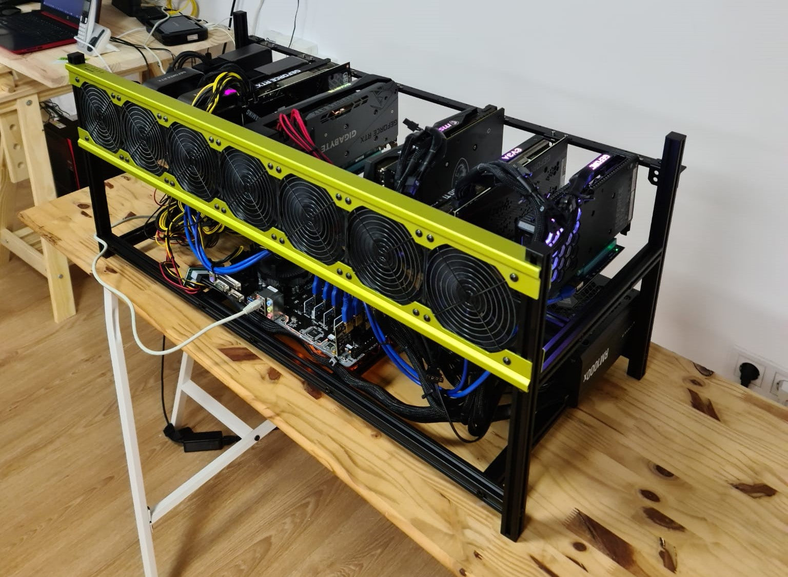 Rig starter - dual mining ETHF + KAS, NEOXA, ETC, FLUX